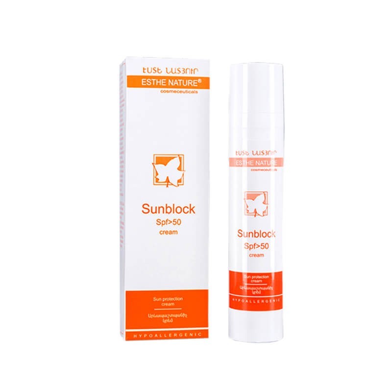 Face and body care, Cream Sunblock «Este Nature» 50 ml, Հայաստան