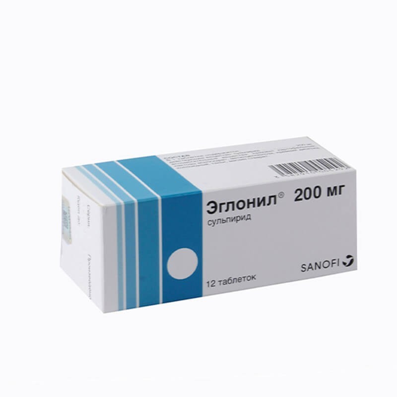 Drugs affecting the CNS, Pils «Eglonil» 200mg, Ֆրանսիա