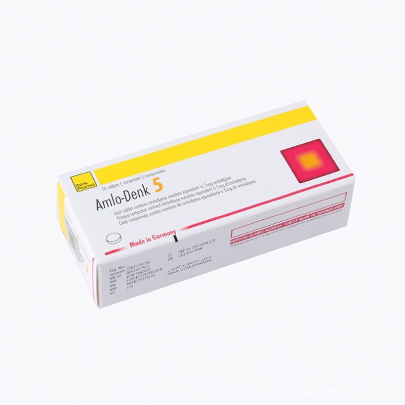 Medicines of the cardiovascular system, Pills «Amlo-Denk» 5mg, Գերմանիա