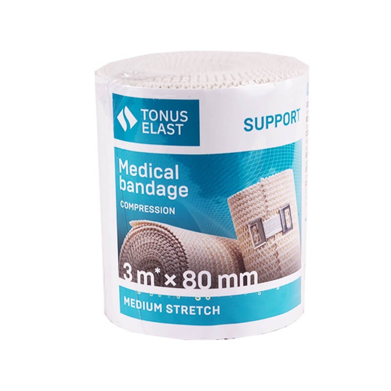 Bandages, Medical elastic bandage «Tonus Elast» 3mx80cm, Լատվիա