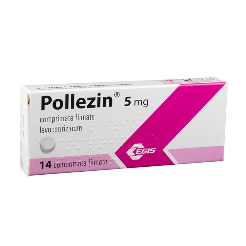 Antiallergic drugs, Pills «Pollezin» 5 mg, Վենգրիա