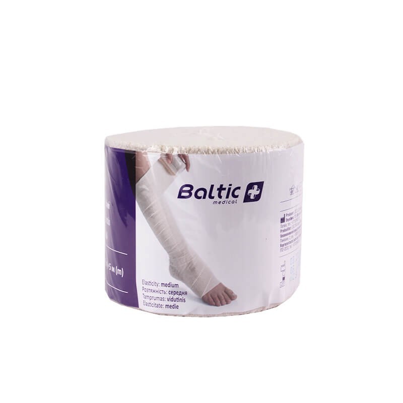 Bandages, Medical elastic bandage «Lauma» 8sm x 5m, Ռուսաստան