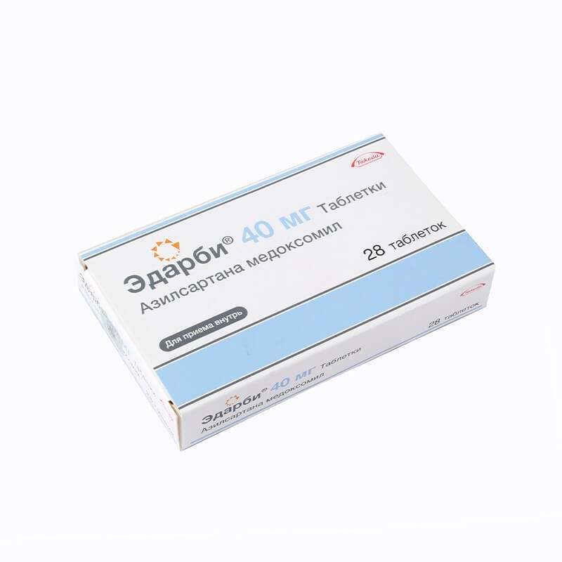 Medicines of the cardiovascular system, Tablets «Edarbi» 40 mg, Դանիա