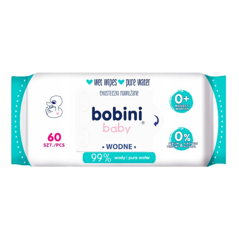 Wet wipe, Wet wipes «Bobinii» 60 pcs, Լեհաստան