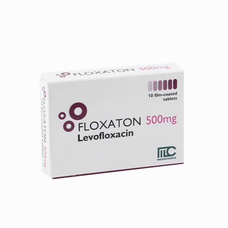 Antibiotic drugs, Pills «Floxaton» 500 mg, Կիպրոս