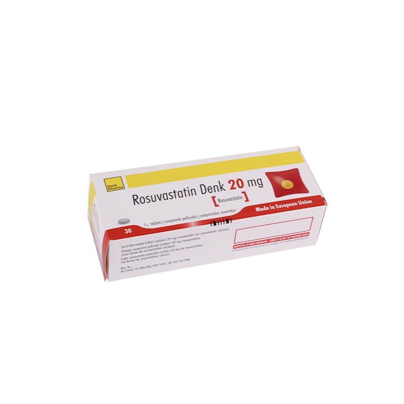 Anticholesterol drugs, Rosuvastatin-Denk tablets 20mg x 30, Գերմանիա