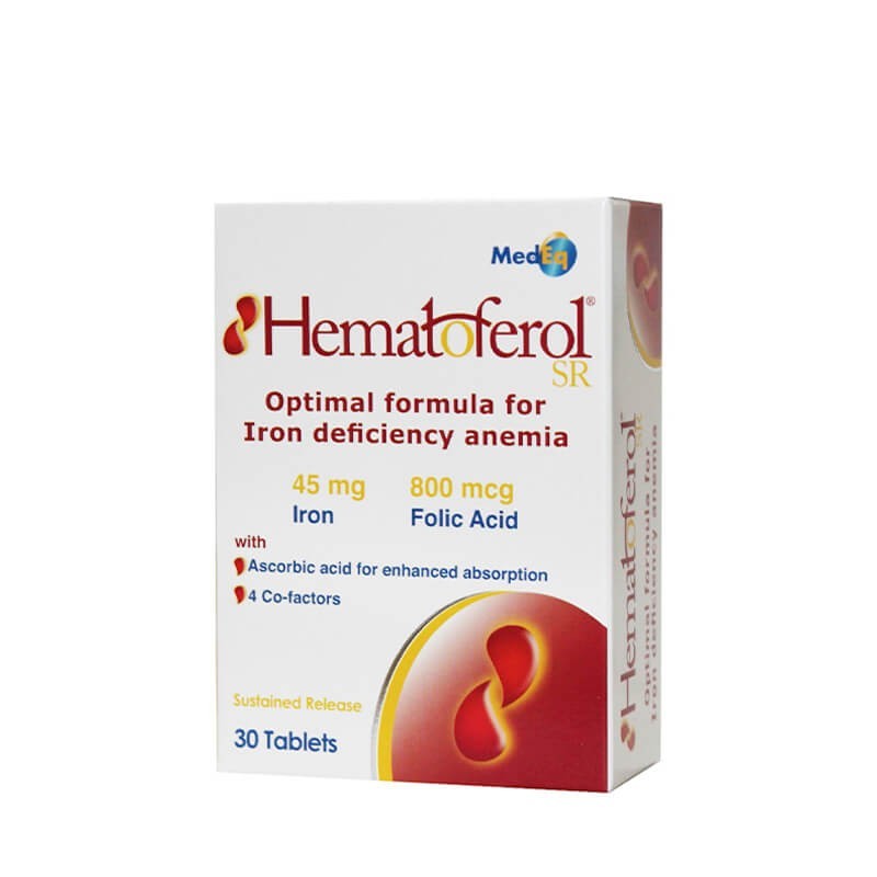 Bioactive supplements, Capsules «Hematoferol» 100 mg, Եվրոմիություն