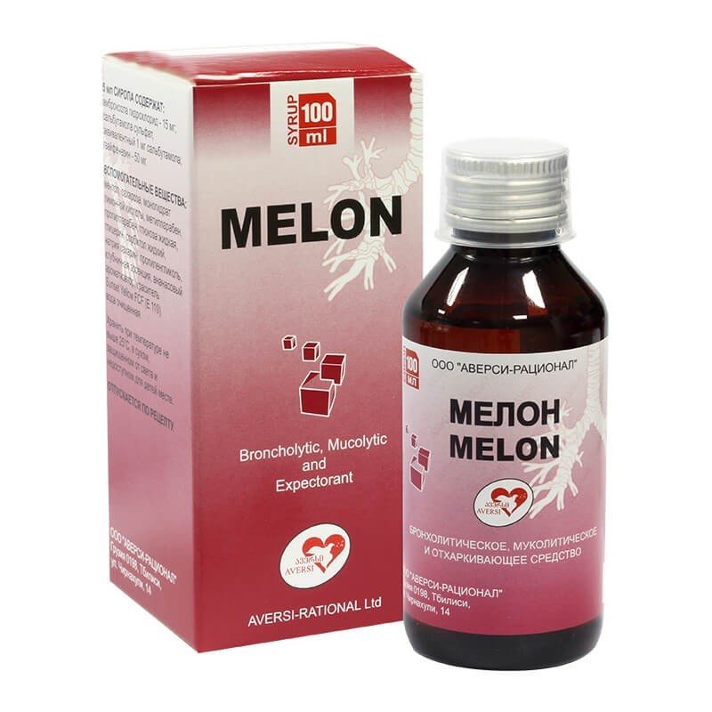 Antitussive drugs, Syrup «Melon», Վրաստան