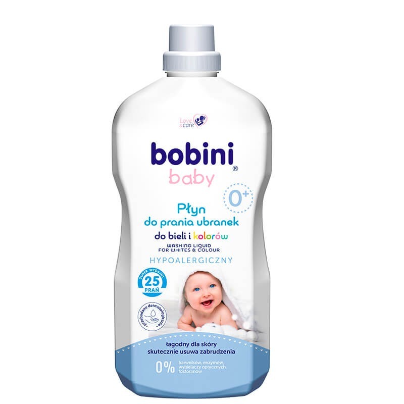 Washing powder / Liquid, Baby washing liquid  «Bobini» 1800ml, Լեհաստան