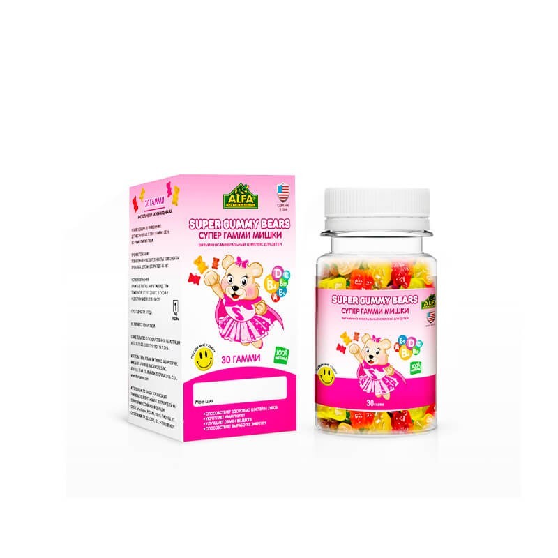 Vitamins and minerals, Suppere Geummy Bears, ԱՄՆ