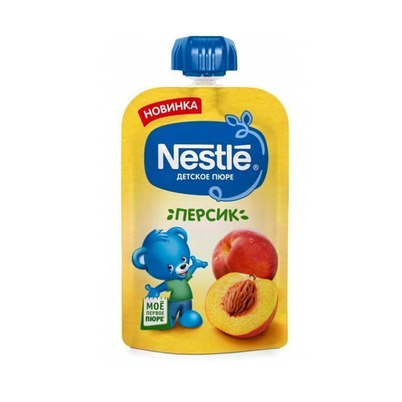 Purees, Fruit puree «Nestle» 90g, Ռուսաստան