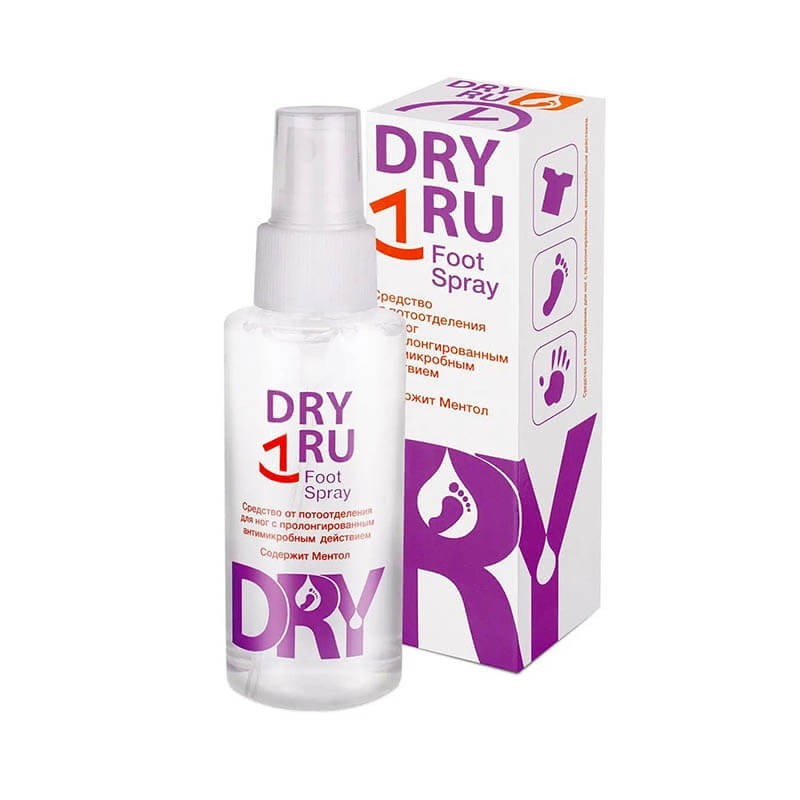 Medicines of local effect, Spray «Dry RU» 100ml, Ռուսաստան