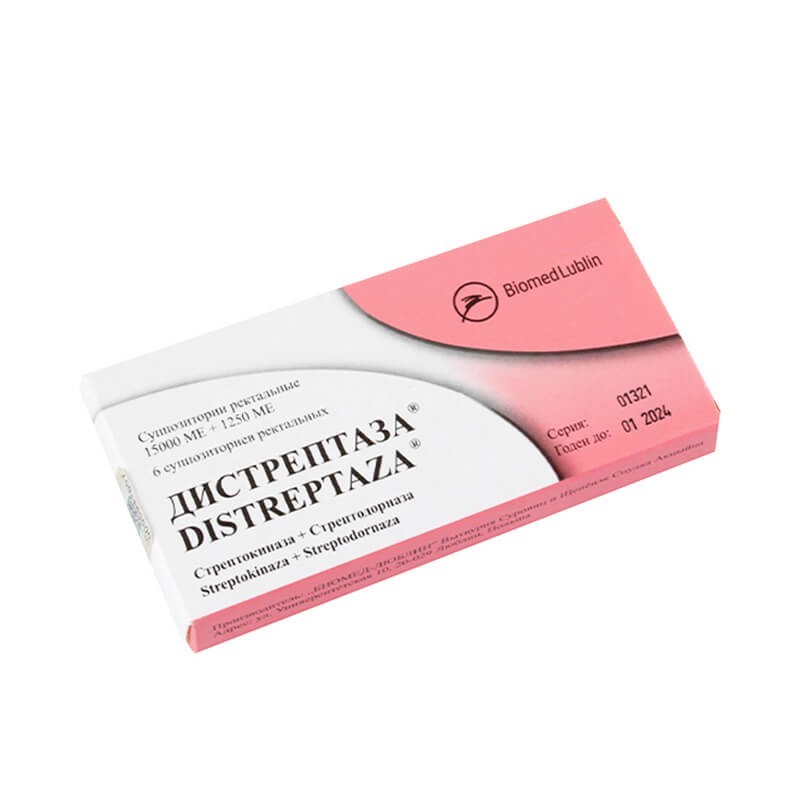 Women's health, Suppositories «Distreptaza», Շվեյցարիա