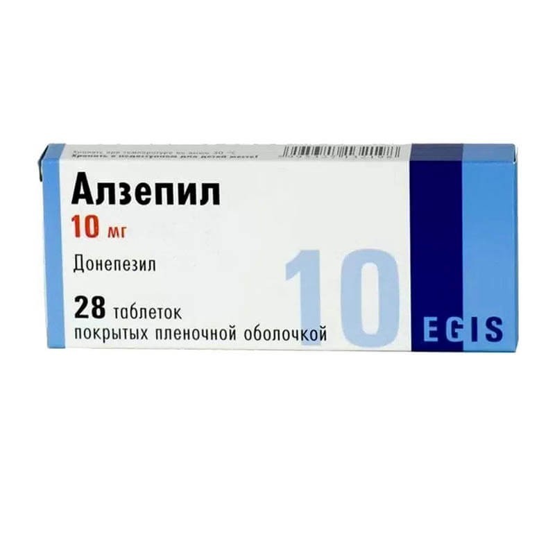Drugs affecting the CNS, Pill «Alzepil» 10mg, Վենգրիա