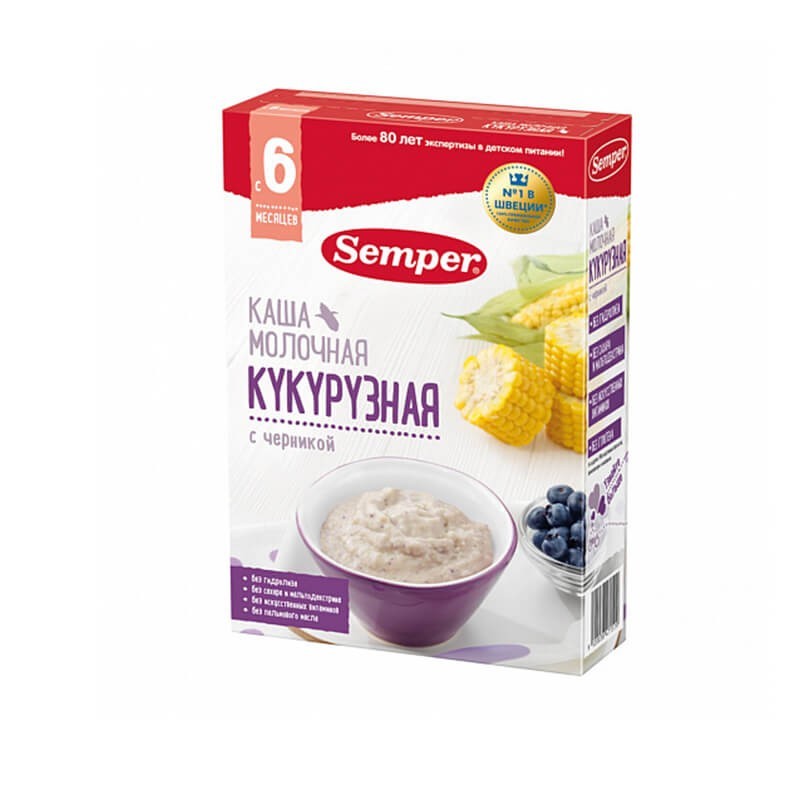 Кашы, Детская каша «Semper» 180г, Ավստրիա