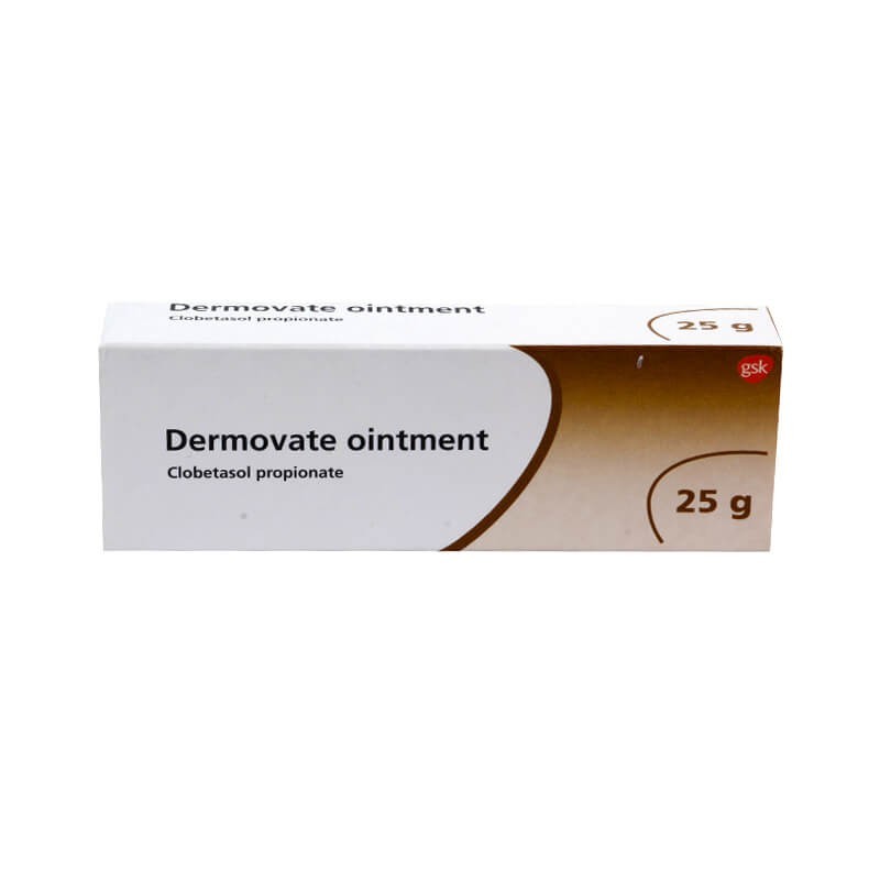 Medicines of local effect, Ointment «Dermovate ointment» 25g, Իռլանդիա