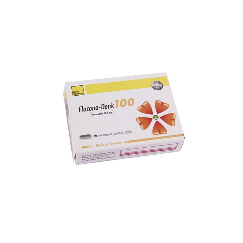 Antifungal drugs, Flucona-Denk capsules 100 mg, Գերմանիա