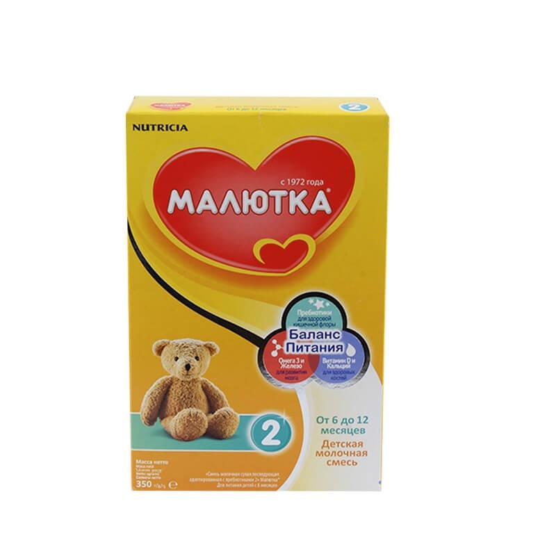 Milk mixtures, Milk mixture «Malyutka» / 2 / 350g, Ռուսաստան