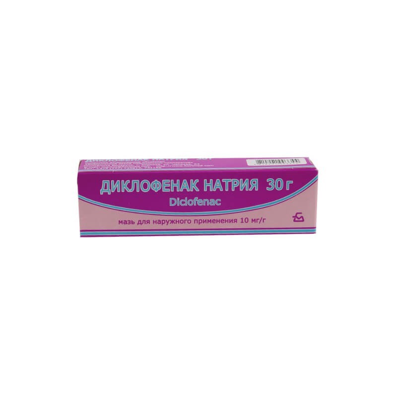 Medicines of local effect, Gel «Diclofenac sodium» 30g /  1%, Բելառուս