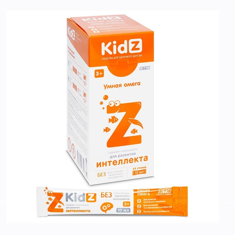 Vitamins and minerals, Multivitamin syrup «Kidz», Ռուսաստան