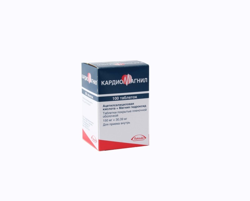 Anticoagulant drugs, Pils «Cardio Magnil» 150 mg, Ռուսաստան