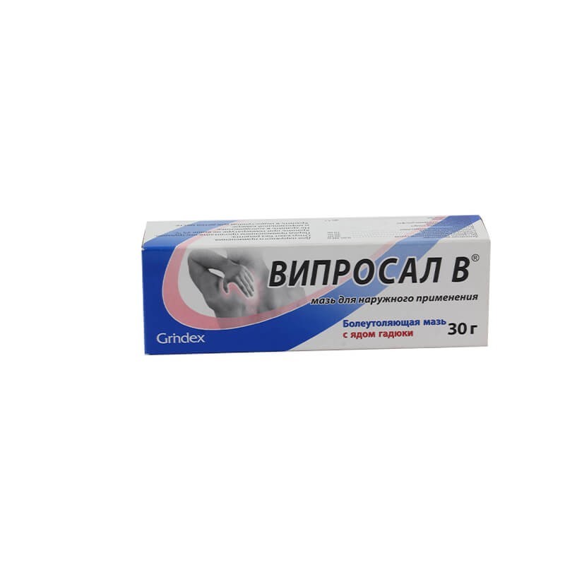 Medicines of local effect, Gel «Viprosal B» 30г, Էստոնիա