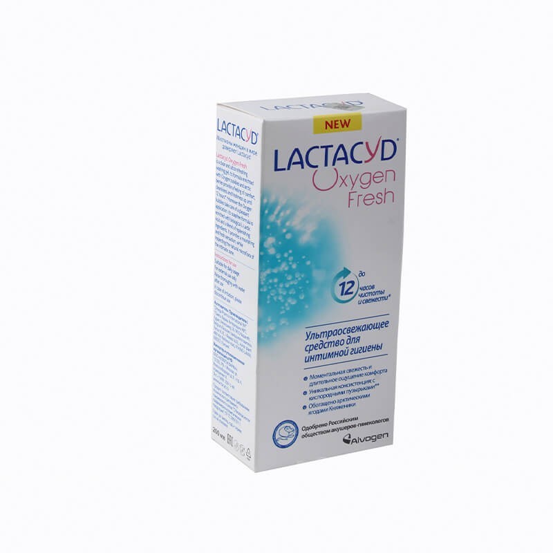 Women's health, Means of intimate hygiene «Lactacyd» Oxygen Fresh 200 ml, Ռուսաստան