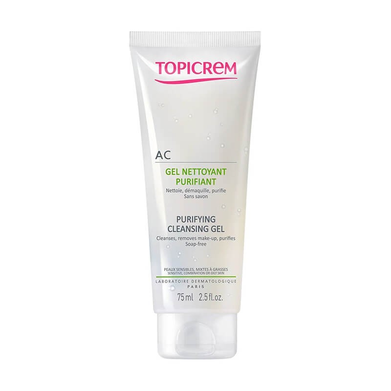 Face and body care, Cleansing cream «Topicrem» 75 ml, Ֆրանսիա