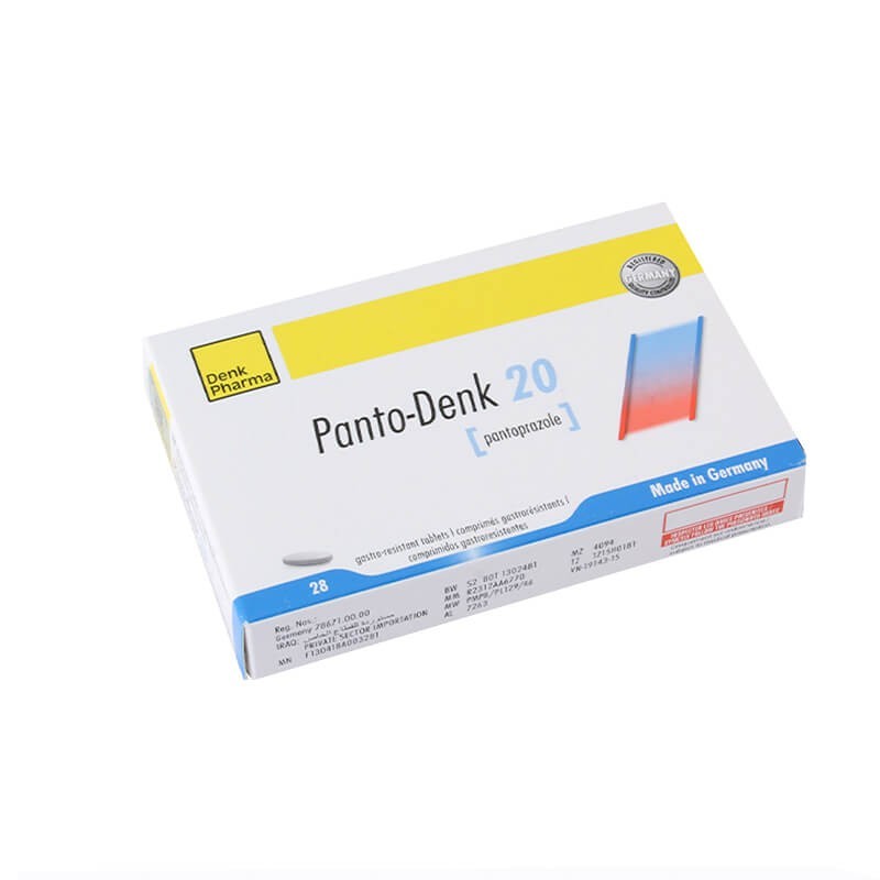 Medicines of the gastrointestinal system, Pils «Panto-Denk» 20mg, Գերմանիա