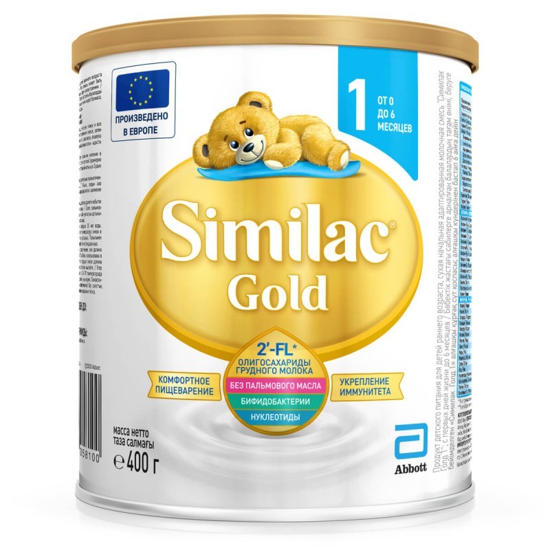 Milk mixtures, Milk mixture «Similac» Gold / 1 / 400g, Դանիա