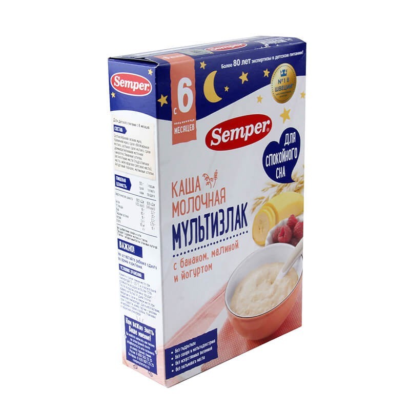 Porridges, Baby porridge «Semper» 180g, Ավստրիա