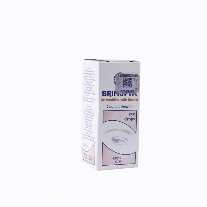 Eye drops, Eye drops «Brimoptic» 10 ml, Հայաստան