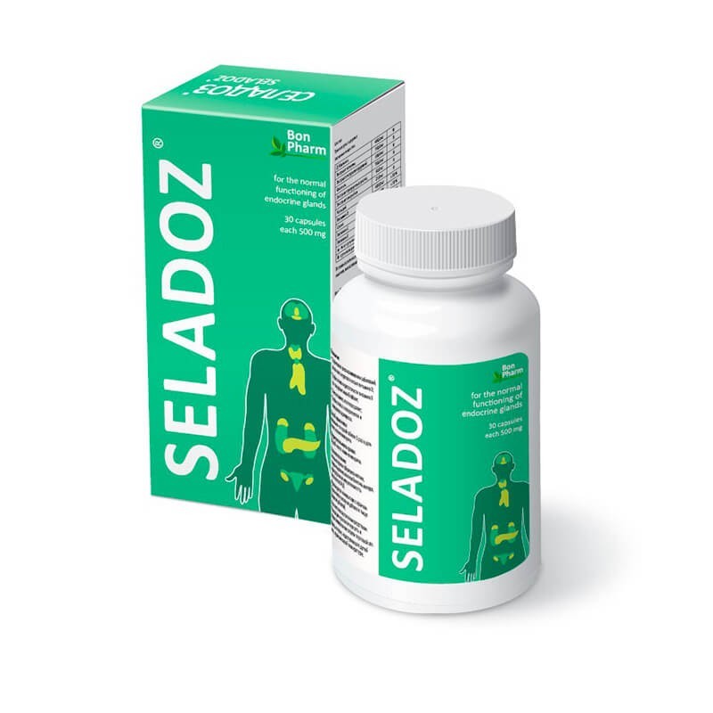 Vitamins and minerals, Vitamin capsules «Seladoz» 500mg, ԱՄՆ