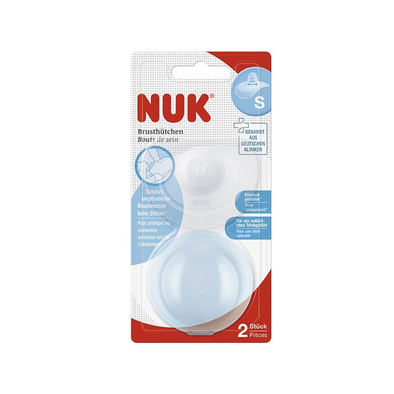 Nuk feeding double papilla S with case