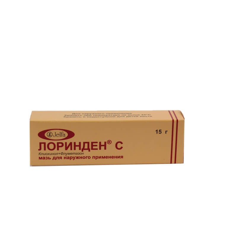 Medicines of local effect, Ointment «Lorinden C» 15g, Իռլանդիա