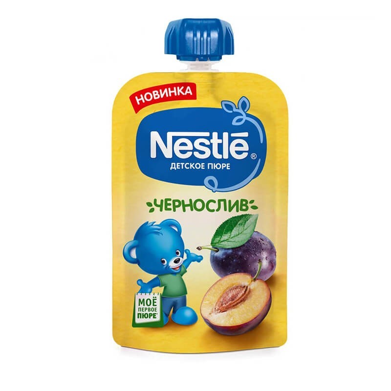 Purees, Fruit puree «Nestle» 90g, Ռուսաստան