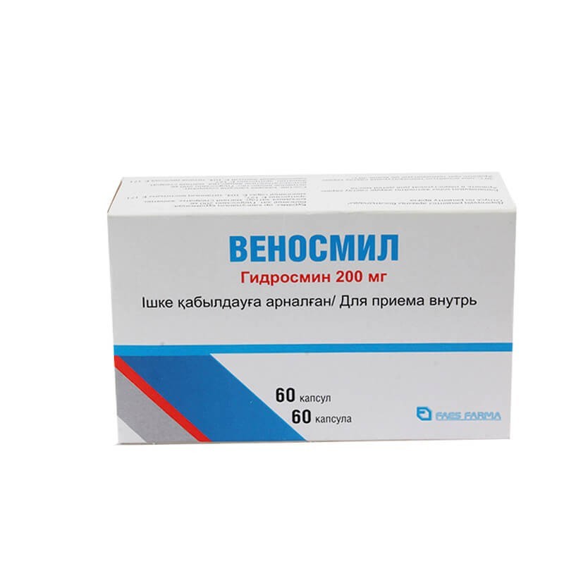 Vasoprotective drugs, Capsules «Venosmi»l  200mg, Ֆրանսիա