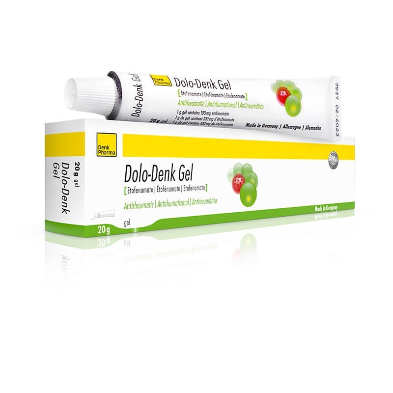 Medicines of local effect, Gel «Dolo-Denk» 20g, Գերմանիա