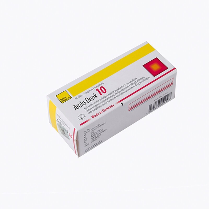 Medicines of the cardiovascular system, Pills «Amlo-Denk» 10mg, Գերմանիա