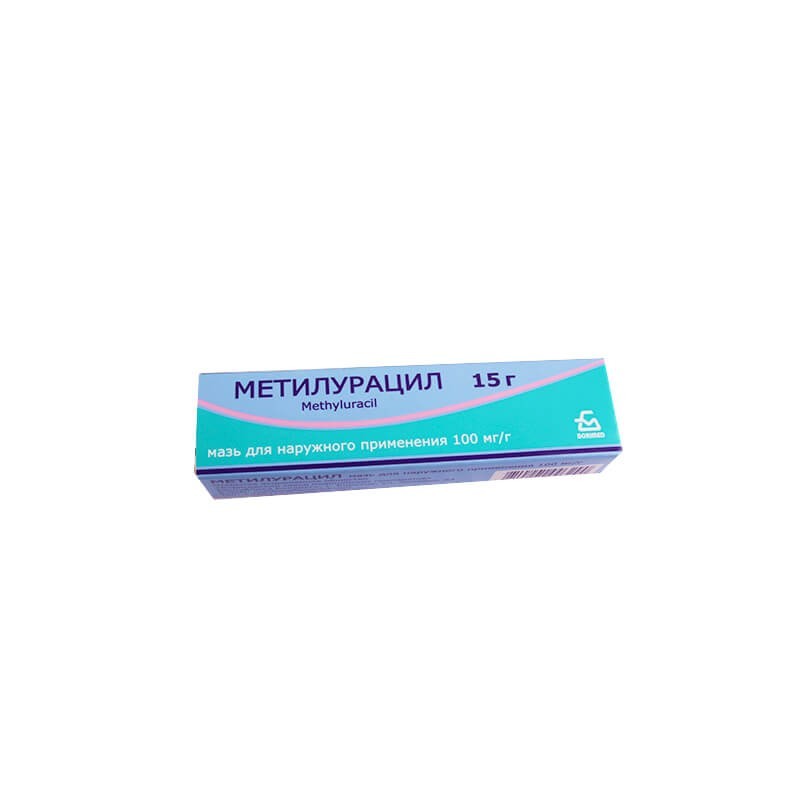 Medicines of local effect, Methyluracil ointment 10 %15g, Բելառուս