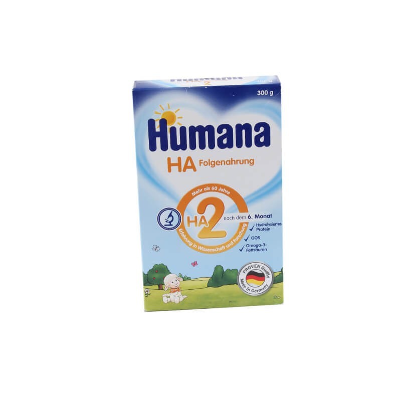 Milk mixtures, Milk mixture «Humana» HA 2/  300g, Գերմանիա