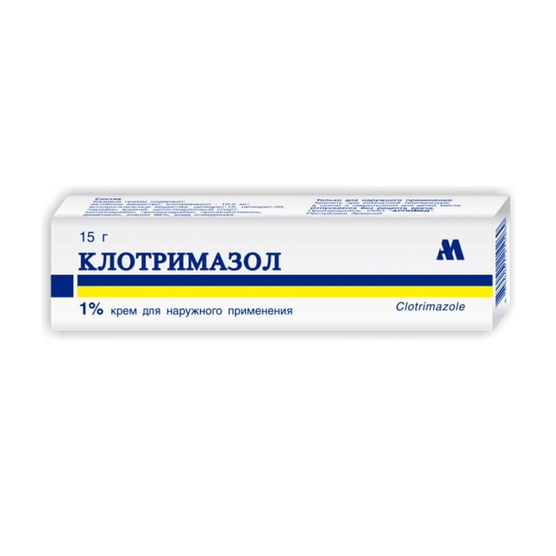 Medicines of local effect, Ointment «Clotrimazole» 1% / 15g, Հայաստան