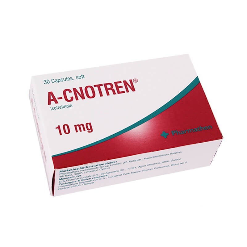 Medicines of local effect, Pills «A-Cnotren» 10mg, Հունաստան