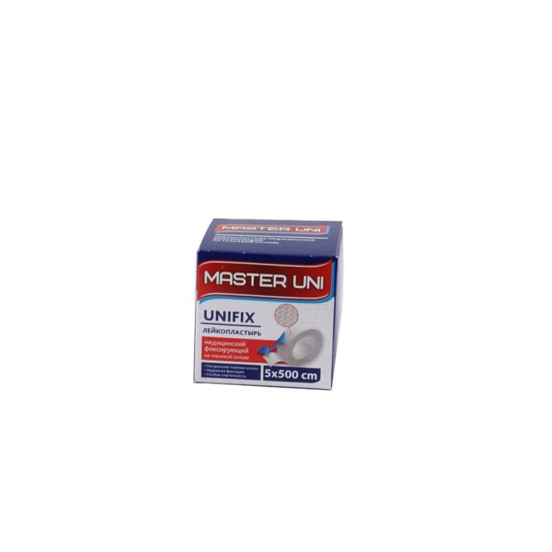 Medical plaster, Adhesive tape fabric «Master Uni» 5x500cm, Ռուսաստան