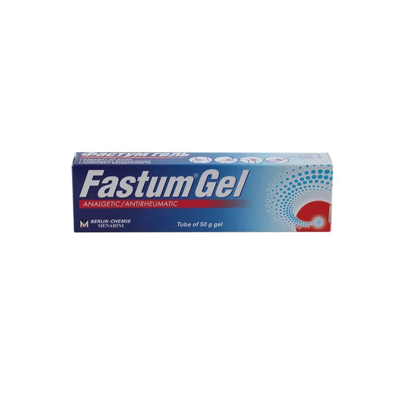 Medicines of local effect, Gel «Fastum Gel» 50g / 2.5%, Իտալիա