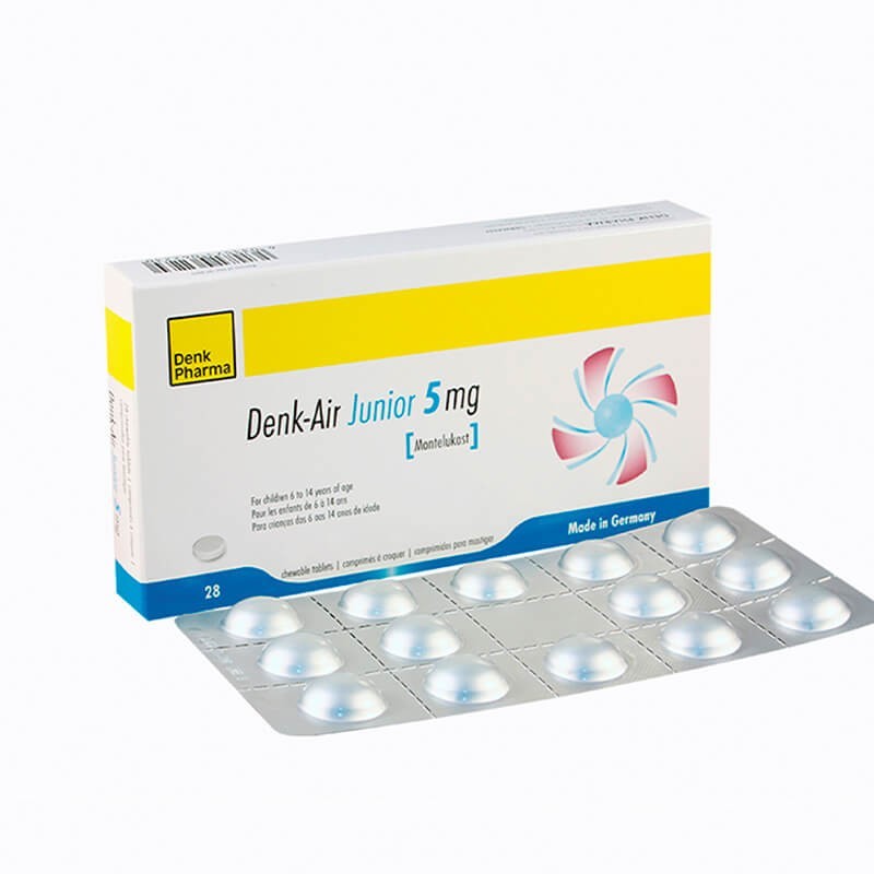 Antitussive drugs, Pils «Denk-Air Junior» 5 mg, Գերմանիա