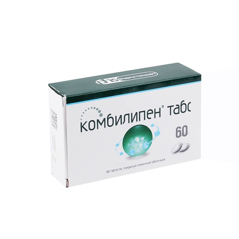 Vitamins and minerals, Tablets «Kombilipen» Tabs, Ռուսաստան