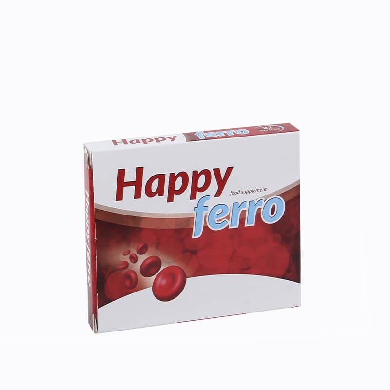 Antianemic drugs, Capsules «Happy Ferro» 21.6g, Ռումինիա