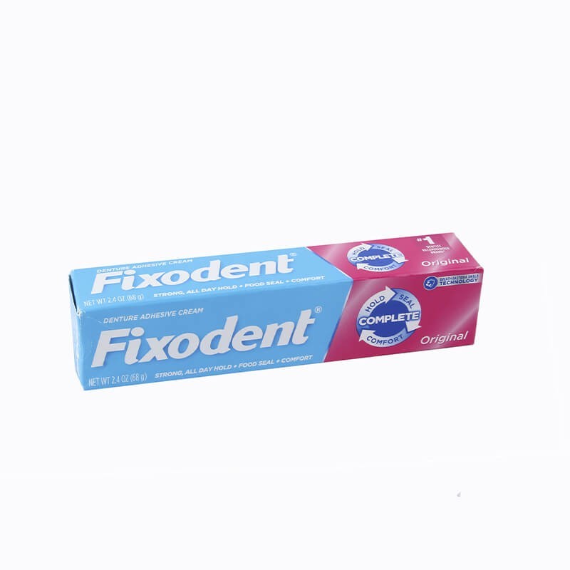 Oral hygiene, Prosthetic fixation cream «Fixodent» 60g, Գերմանիա