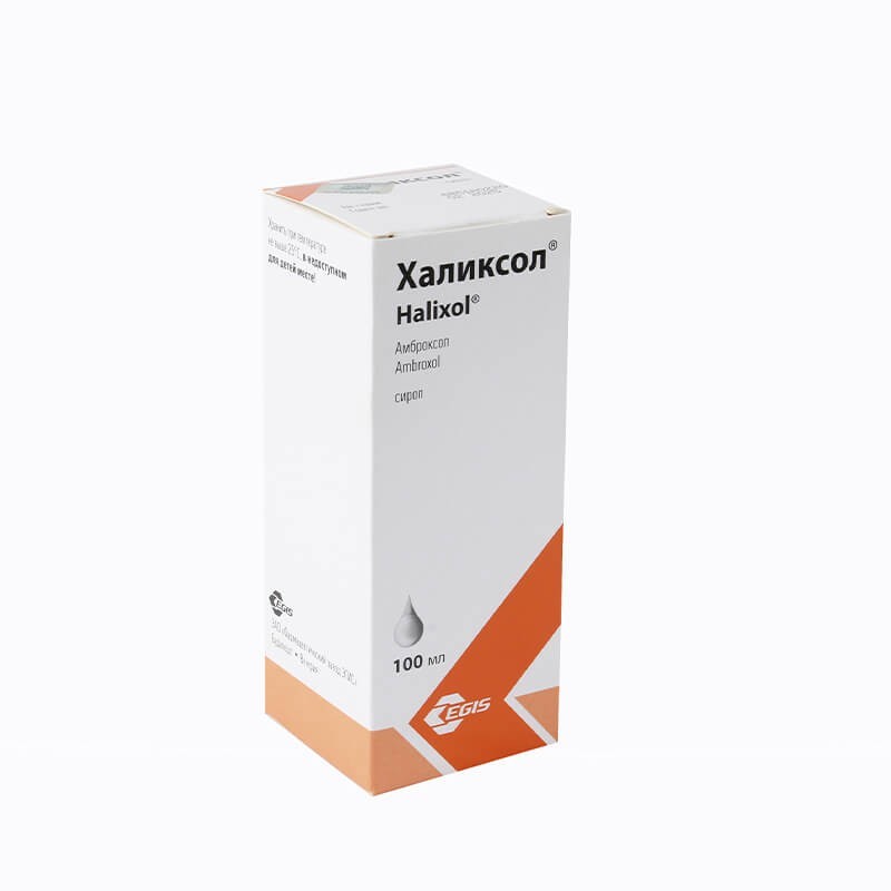 Antitussive drugs, Syrup «Haliksol» 100ml, Վենգրիա